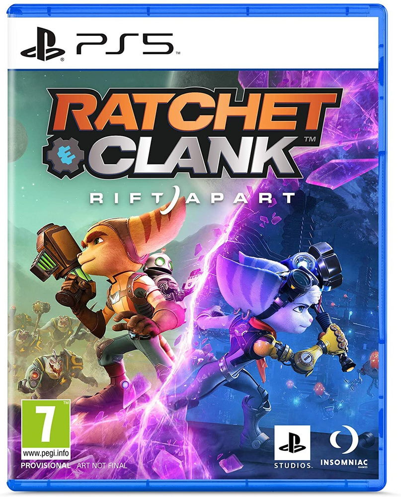 Игра на диске Ratchet & Clank: Rift Apart (Сквозь Миры) (PlayStation 5,  Русская версия)