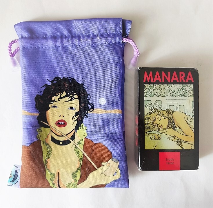 Набор карты Таро Манара (MANARA TAROT) и Мешочек Эротическое Таро ...