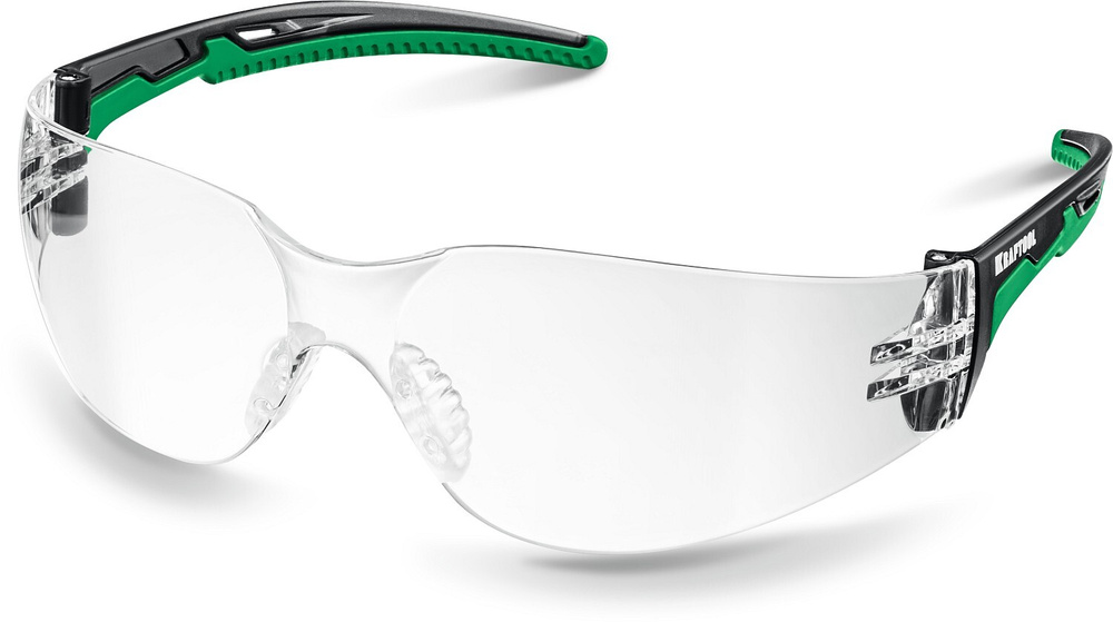Панорамные прозрачные защитные очки KRAFTOOL PULSAR увеличенная линза устойчивая к запотеванию, открытого #1
