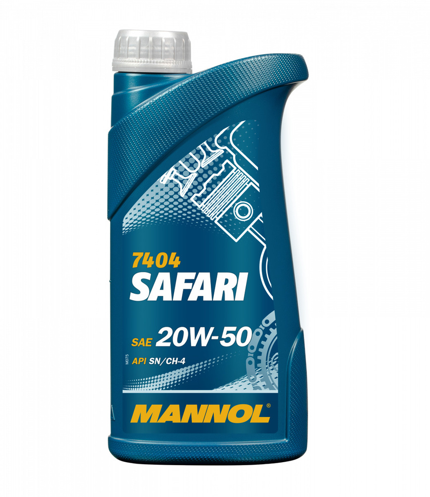 MANNOL 7404 SAFARI 20W-50 Масло моторное, Минеральное, 1 л #1