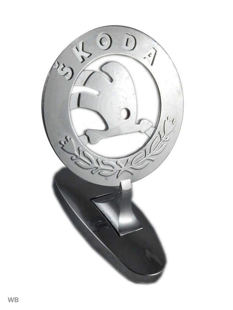Эмблема на капот ШКОДА / Прицел на капот SKODA - купить по выгодным ...
