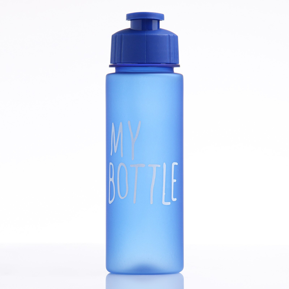 Бутылка для воды My bottle 500 мл, 6*21.5 см, синяя по выгодной цене в ...