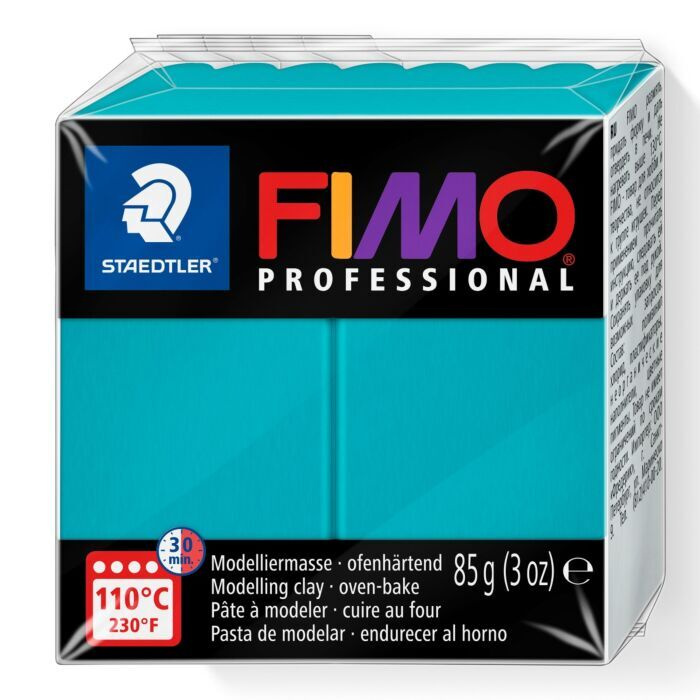 Масса для лепки Fimo professional turquoise, 85 гр #1