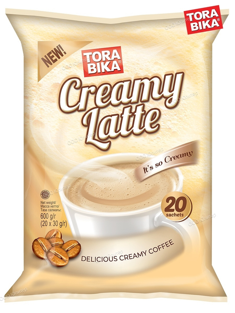 Торабика "Cremy latte" 3 в 1 20 пак по 30 гр. #1