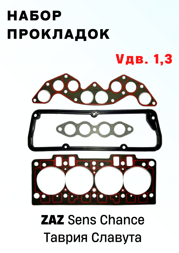 Комплект прокладок для ЗАЗ, Vдв. 1,3 #1