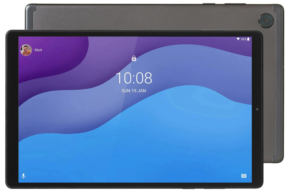 10.1" Планшет Lenovo Tab M10 HD (ZA6V0025RU) 64 ГБ 3G, LTE серый - 1280x800, IPS, 8х1.8 ГГц, 2.3 ГГц, #1