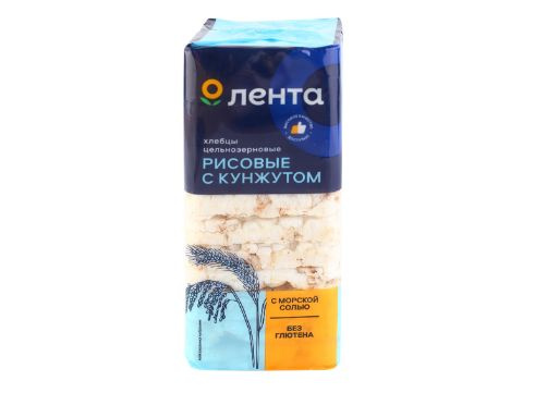 Хлебцы ЛЕНТА Рисовые с кунжутом, 60г, 6 шт. #1