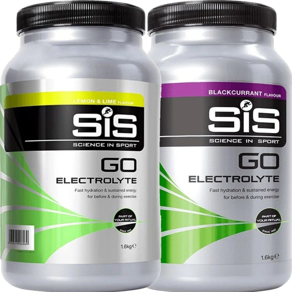 Изотоник Go Electrolyte SiS 2 x 1600 г, Лимон-Лайм, Черная смородина #1