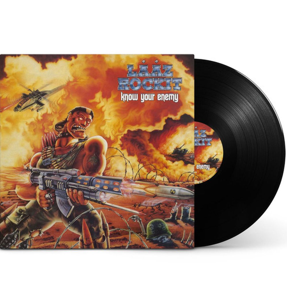 Laaz Rockit - Know Your Enemy, 1xLP, BLACK LP купить на OZON по