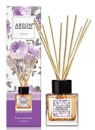 Ароматизатор интерьерный AREON Garden (банка, деревянные палочки) Виолетта 50 мл #1