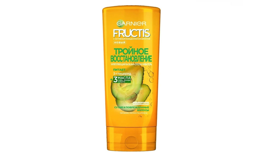 Garnier Бальзам Fructis Тройное восстановление 200 мл #1