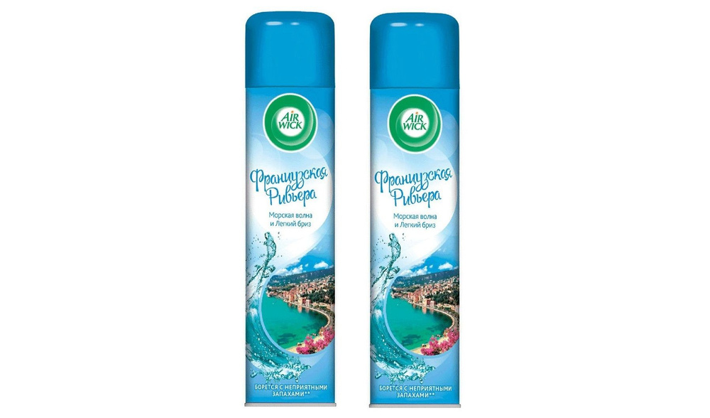 AirWick Освежитель воздуха "Французская Ривьера. Морская волна и Легкий ...