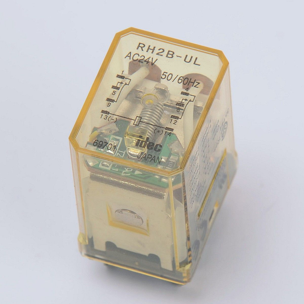 Реле электромагнитное IDEC RH2B-UL AC24V (9618) #1