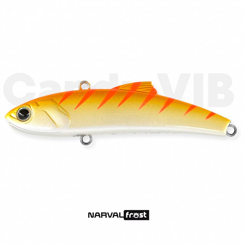 Воблер, виб, раттлин Narval Frost Candy Vib 85mm 26g цв. #014-Tiger Prawn / Ратлин Нарвал Фрост Канди #1