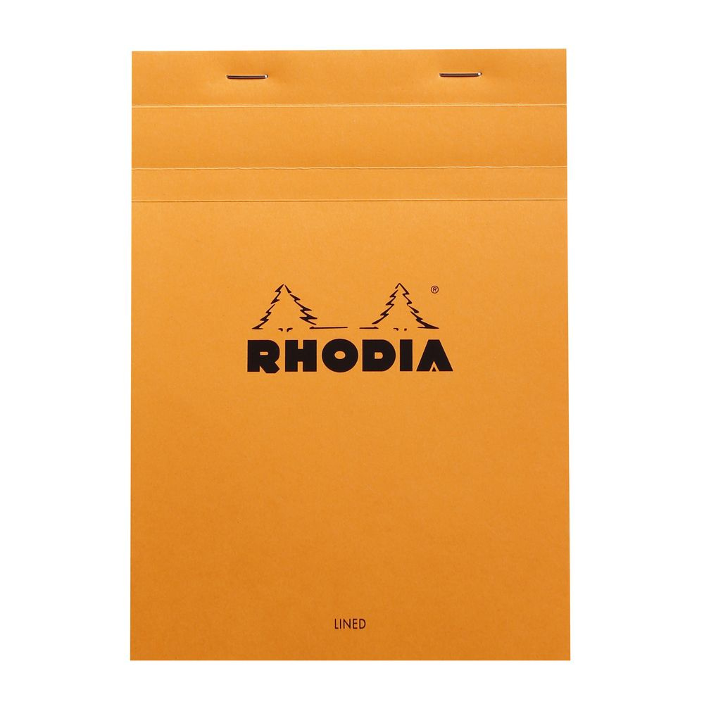 Блокнот Rhodia Basics №16, A5, линейка, 80 г, Оранжевый #1