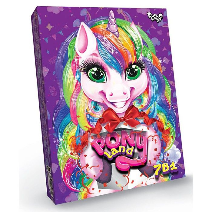 Настольная игра 7 в 1 серии Pony Land