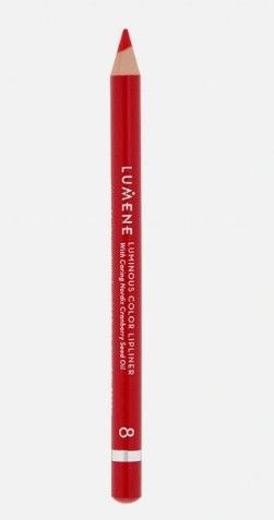 LUMENE Карандаш для губ Luminous color lipliner, тон 8 Lingonberry Брусника, устойчивый  #1