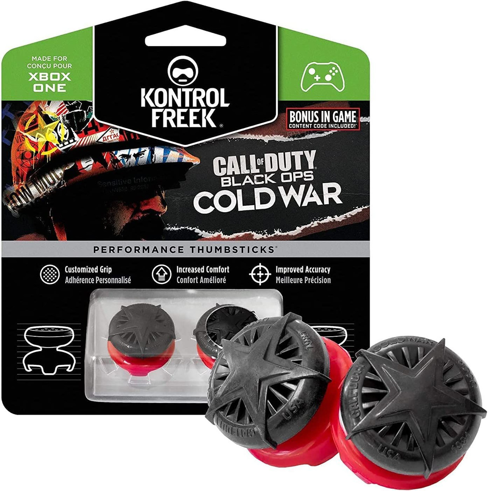 Насадки на стики FPS KontrolFreek Call of Duty Black Ops Cold War для геймпада Xbox One / Series S X #1