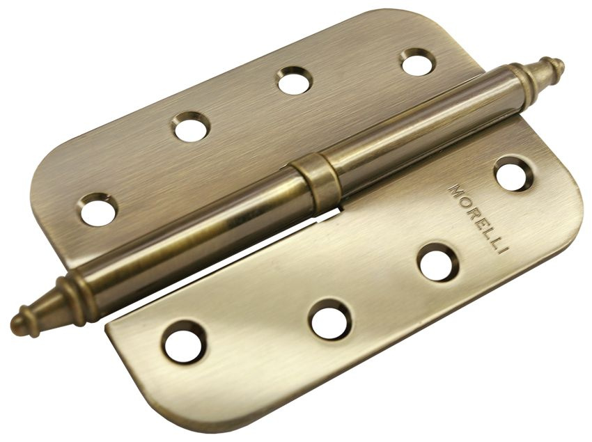 Стальная петля скругленная разъемная с коронкой врезная MS-C 100X70X2.5 ...