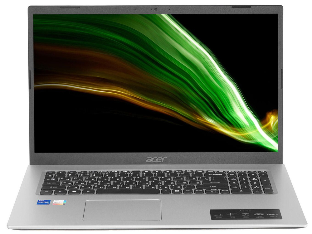 Acer Aspire 3 A317-53-51CU Ноутбук 17.3", Intel Core i5-1135G7, RAM 8 ГБ, SSD 256 ГБ, Intel Iris Xe Graphics, #1