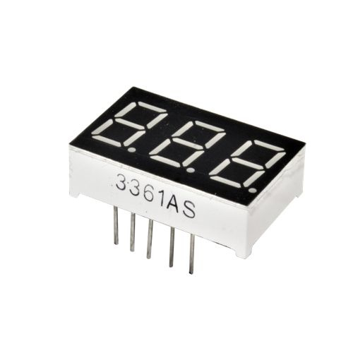 Семисегментный индикатор HS-3361AS тройной 5 шт. 22х14х8мм c общим ...