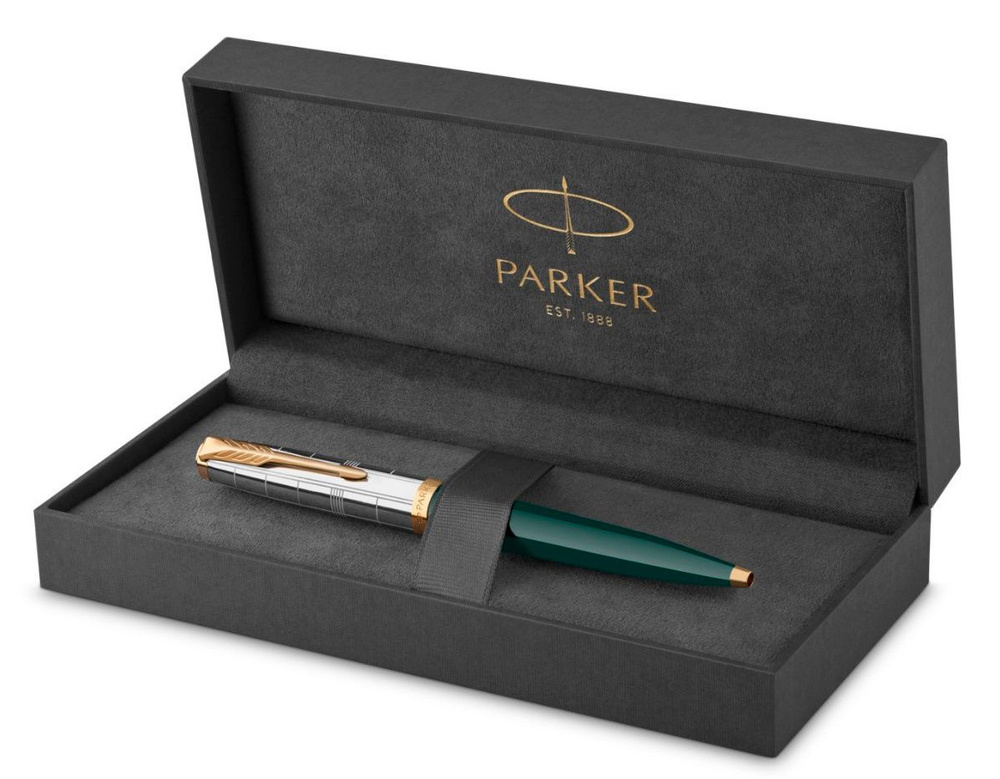 Ручка шариковая Parker 51 Premium (CW2169073) Red Rage GT M черн. черн. подар.кор.  #1