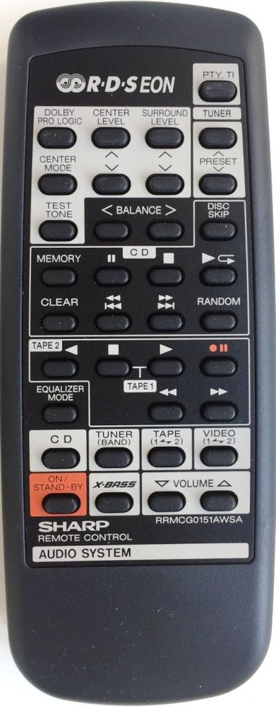 Пульт для SHARP AUDIO RRMCG0151AWSA #1