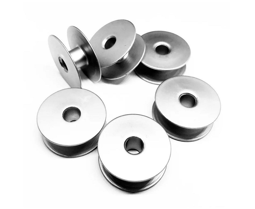 Комплект шпуль алюминиевых (увеличенные) для промышленных швейных машин ...