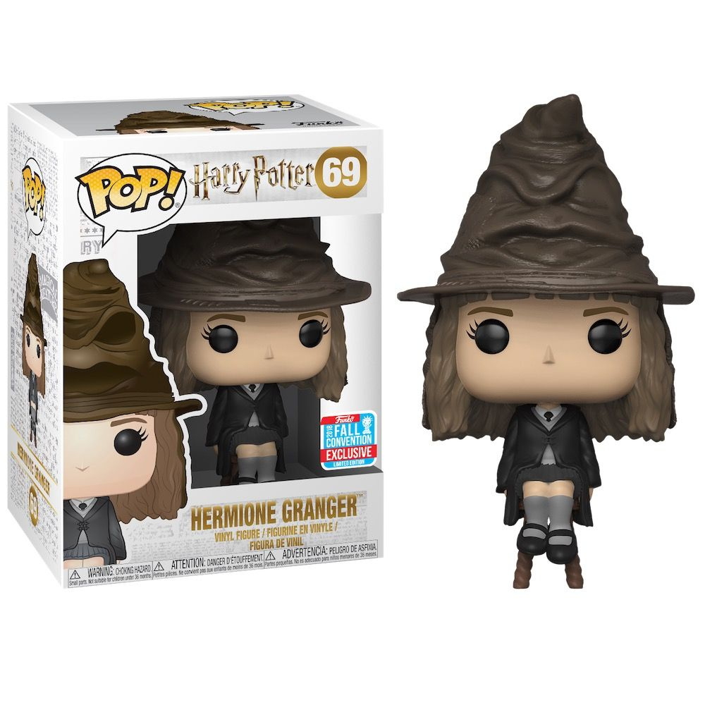 Фигурка Гермиона Грейнджер в Распределяющей шляпе Hermione Granger with ...