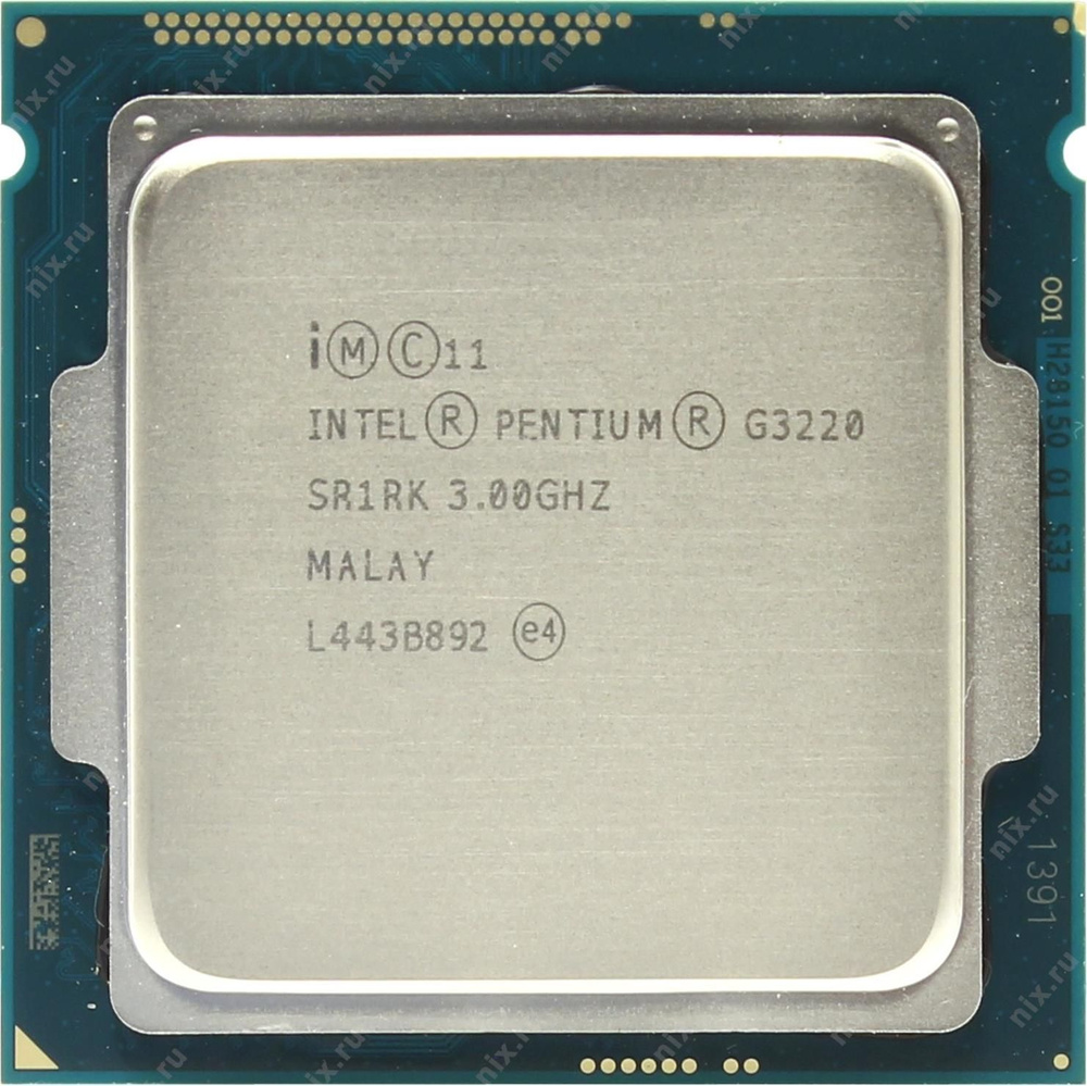 Процессор Intel Pentium_G3220_OEM Pentium, OEM (без кулера), 2 яд., 3 ...