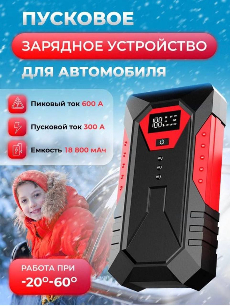 Пуско-зарядное устройство для автомобиля Jump Starter Mini