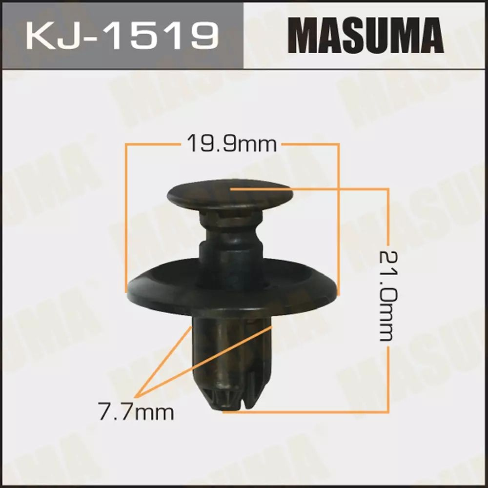 mitsumeさん専用 Клипса крепежная автомобильная Masuma, 30 шт. купить c доставкой