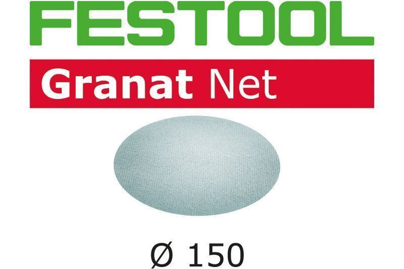 Шлифовальный материал на сетчатой основе Granat Net STF D150 P120 GR NET/1 (203305/1)  #1