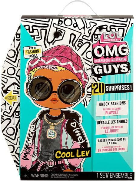 Кукла L.O.L. Surprise! LOL OMG Guys Fashion Doll Cool Lev. Кукла ЛОЛ ...