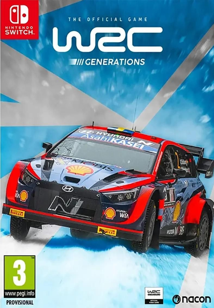 Игра WRC Generations Русская (Nintendo Switch, Русские субтитры) #1