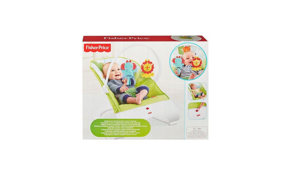 Fisher price шезлонг друзья из тропического леса