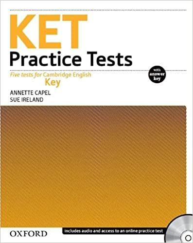 Ket Practice Tests. Practice Tests with Key and Audio CD Pack #1