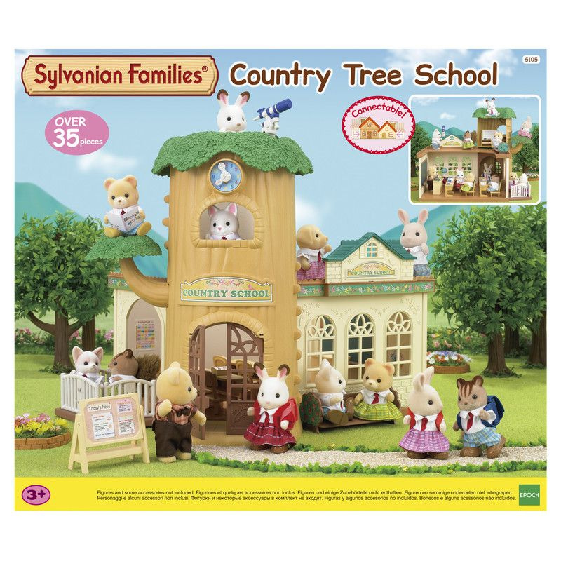 Игровой набор Sylvanian Families Трехэтажный дом с флюгером