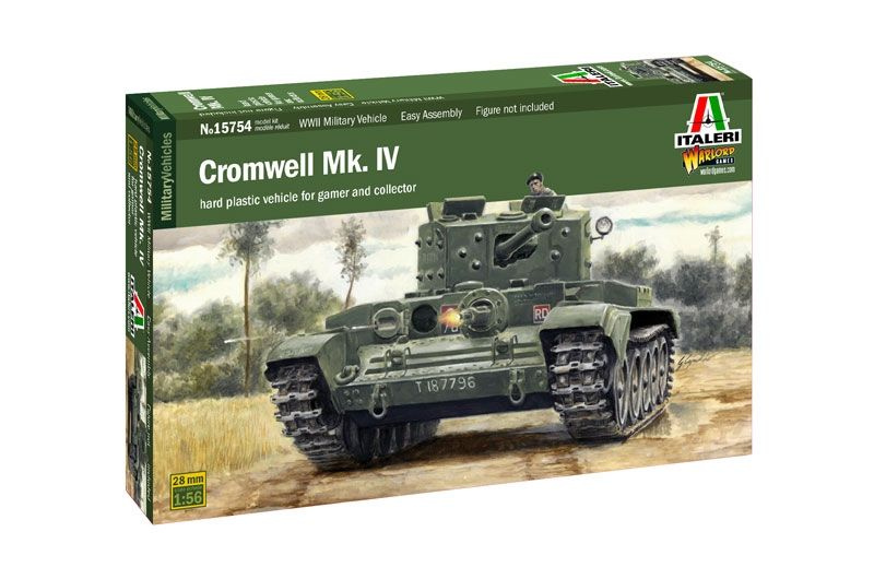 Сборная модель танка / Модель для сборки Italeri / Вторая мировая Танк Cromwell Mk-IV  #1