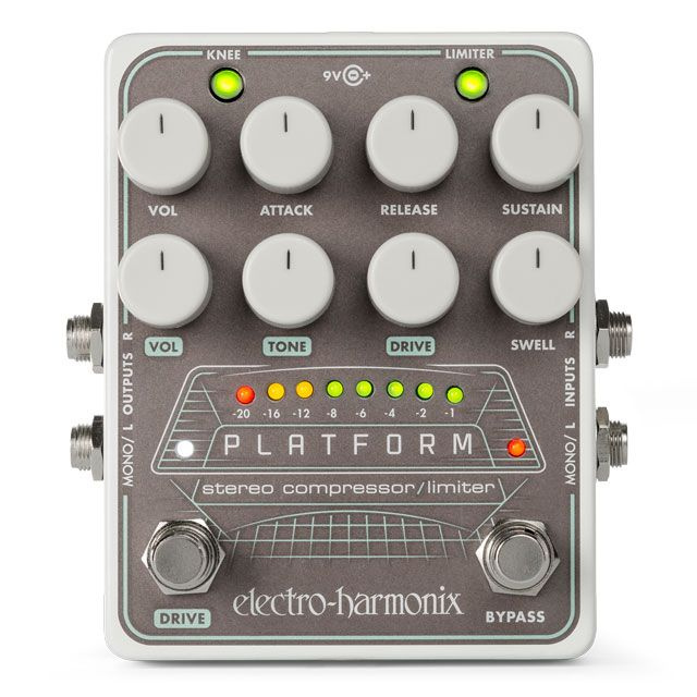 Педаль эффектов Electro-Harmonix (EHX) Platform Stereo Compressor #1