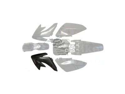 Боковина бака левая CRF70 черная #1