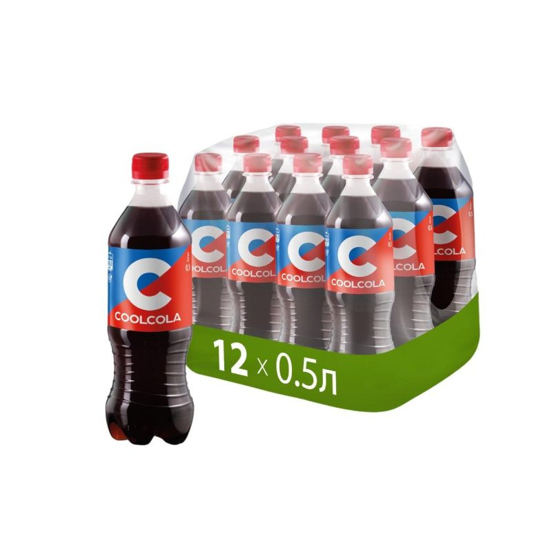 Cool Cola Вода Питьевая Газированная 6000мл. 12шт #1