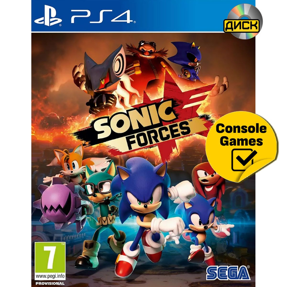 Игра Sonic Forces (PlayStation 4, Русские субтитры) купить по низкой цене с  доставкой в интернет-магазине OZON (1237679201)