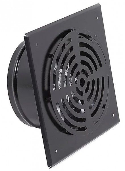 Осевой вентилятор низкого давления ВанВент ВН 200 Е d200 (Черный)  #1