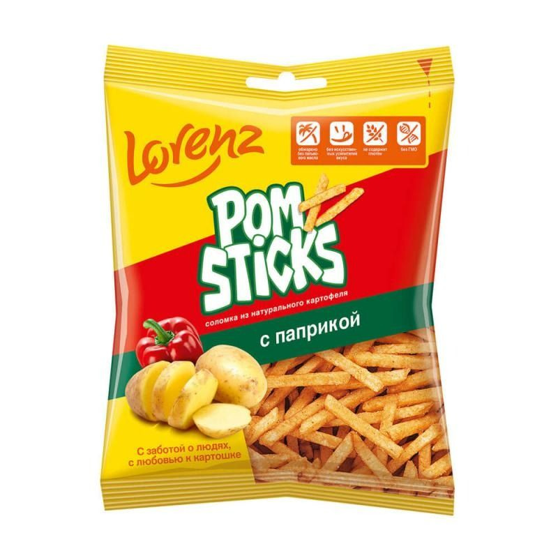 Чипсы картофельные соломкой, Pomsticks, 40 г #1