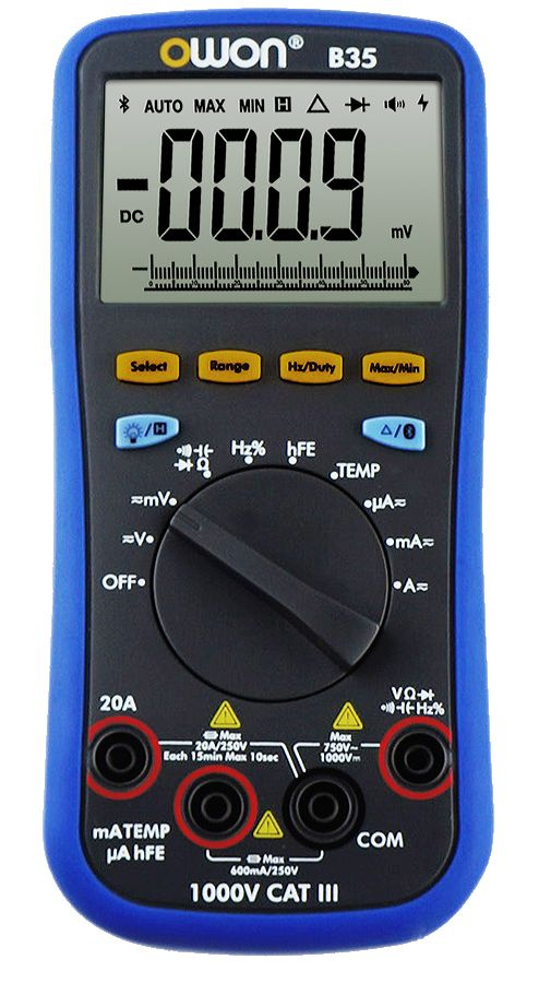 OWON B35T+ мультиметр #1