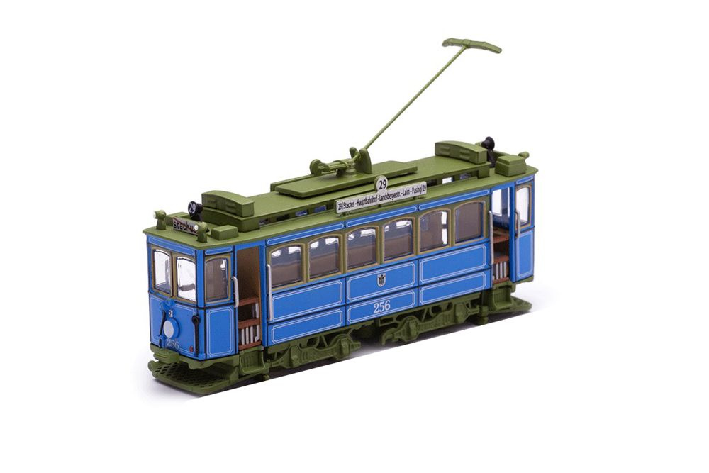 Модель коллекционная Atlas Tram трамвай 1901 rathgeber tram голубой С ...