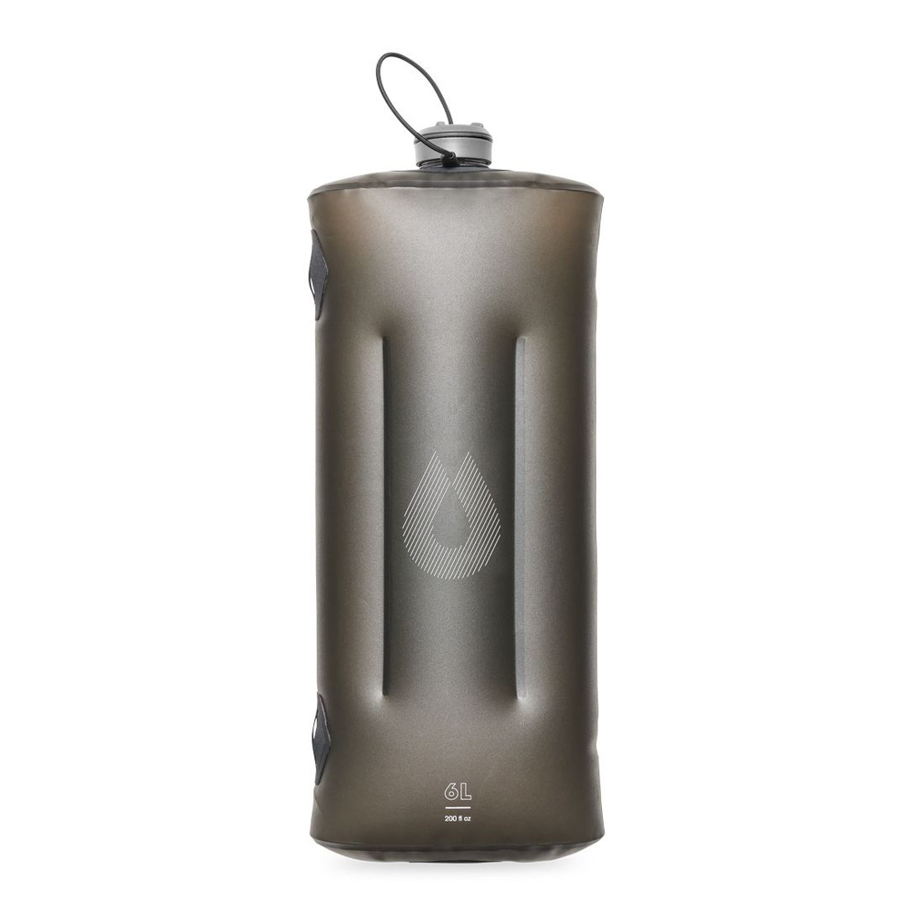 Канистра для воды туристическая мягкая HydraPak Seeker 6L серая #1