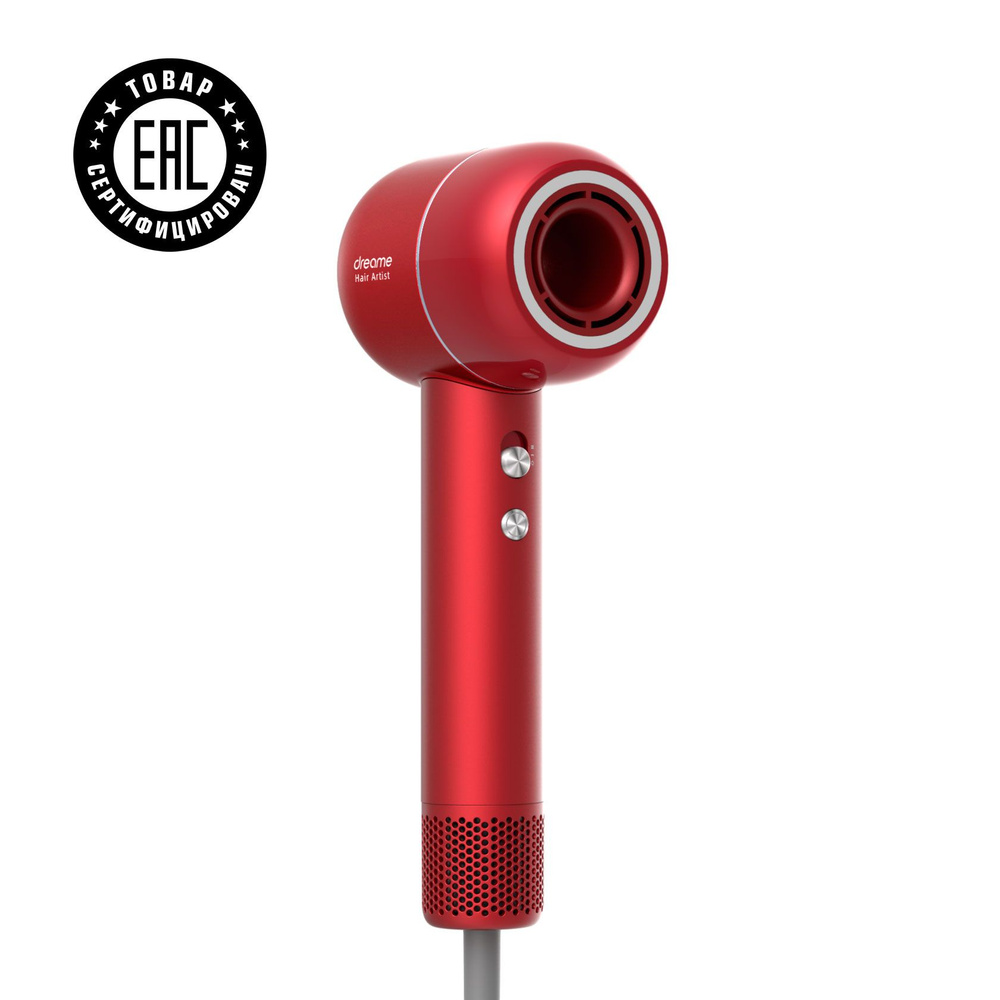 Фен dreame hair gleam white отзывы. Фен Xiaomi Dreame Intelligent temperature Control hair Dryer. Фен Dreame Intelligent temperature Control hair Dryer, Red - ahd5-Red.