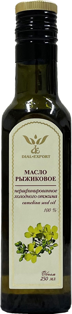 Растительное рыжиковое масло нерафинированное 250 мл. Dial-Export  #1